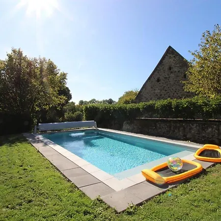 Maison De Caractere Avec Piscine Privee, Wifi, Animaux Acceptes - Fr-1-742-596 * Pléaux